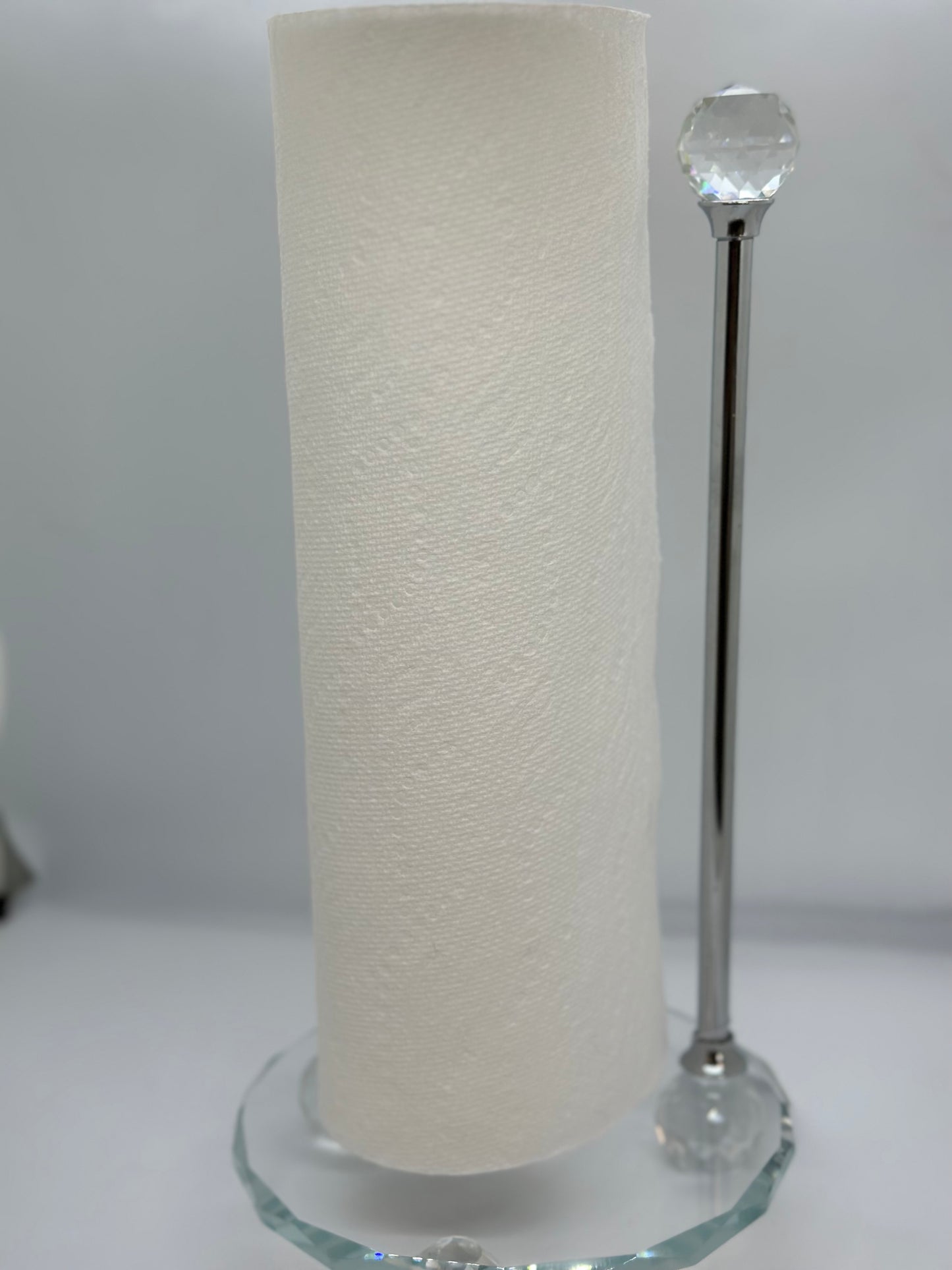 Gold or Silver Paper Towel Holder