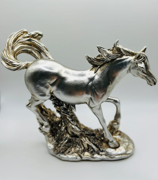 Wild Run Horse Table Sculpture