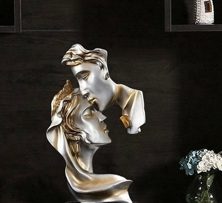 Romantic Couple Sculpture