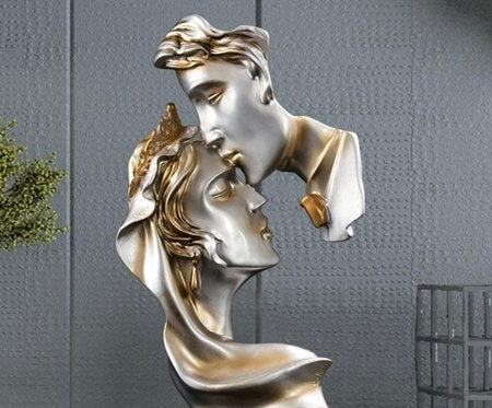 Romantic Couple Sculpture