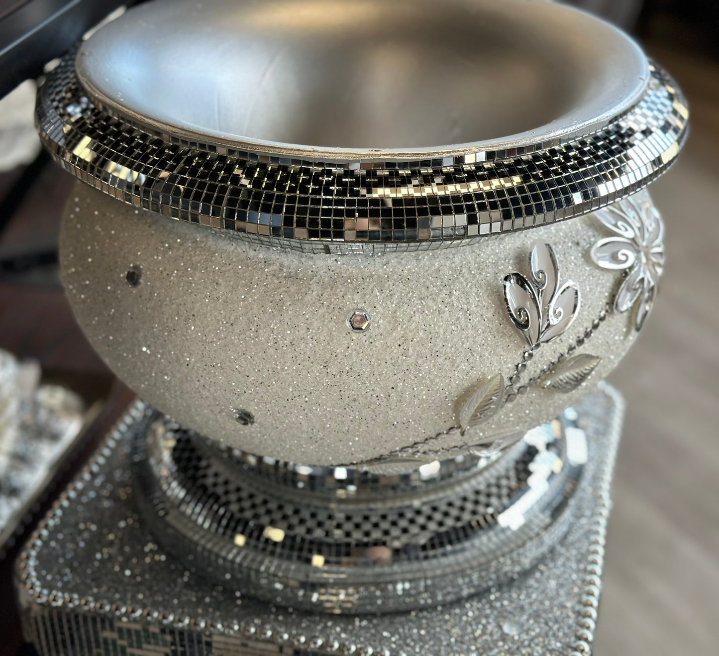 “Enza” Mosaic Vase