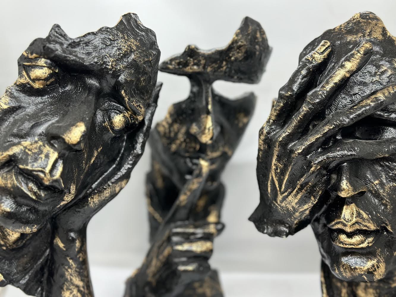 Abstract Figurine Trio