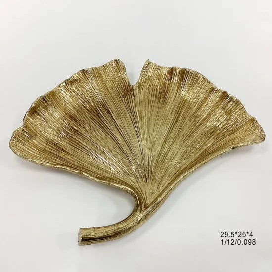 Gold Leaf Decorative Tray