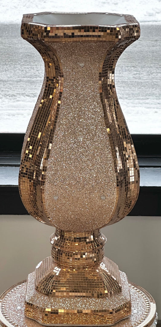 ‘Eva’ Rose Gold Extra Large Vase