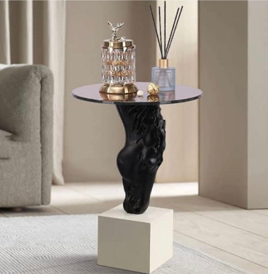 Horse-Designed Mirror Coffee Table: Versatile & Elegant Room Décor Piece